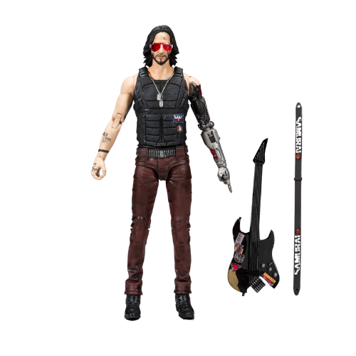 McFarlane Toys Cyberpunk 2077 Deluxe 7" Figure - Johnny Silverhand