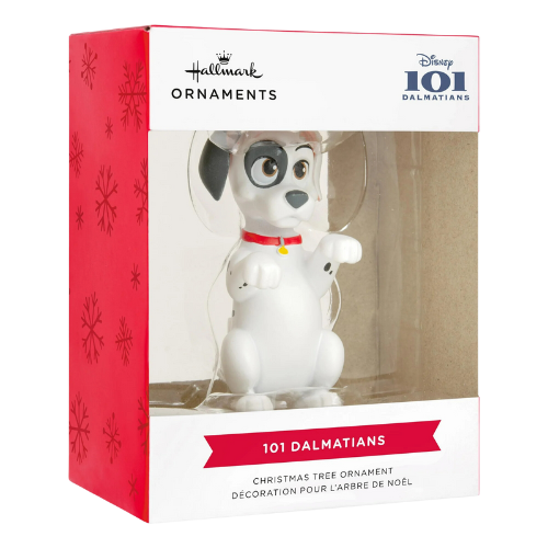 Hallmark Disney 101 Dalmatians Patch Puppy Christmas Ornament