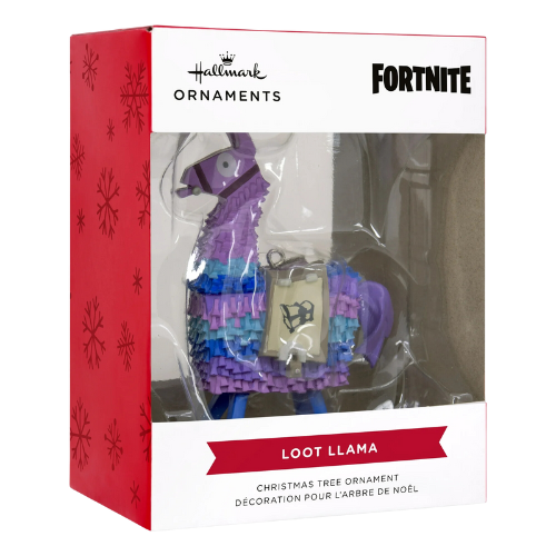 Hallmark Fortnite Loot Llama Christmas Ornament