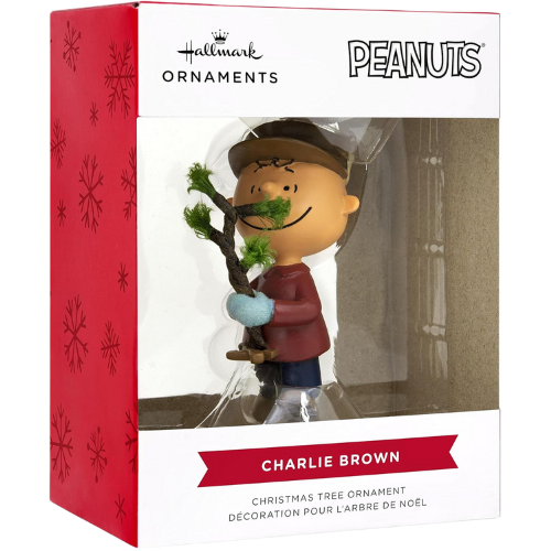 Hallmark Ornament (Peanuts Charlie Brown With Tree)