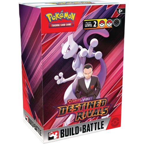 Scarlet & Violet 10: Destined Rivals: Build & Battle Box Display