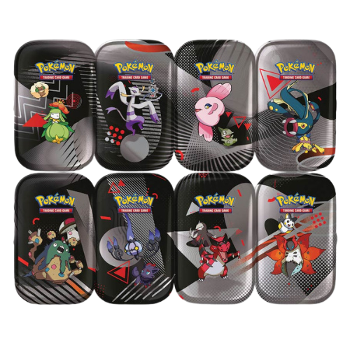 Pokémon TCG: Scarlet & Violet 10.5: Unova Mini Tin Display (8)