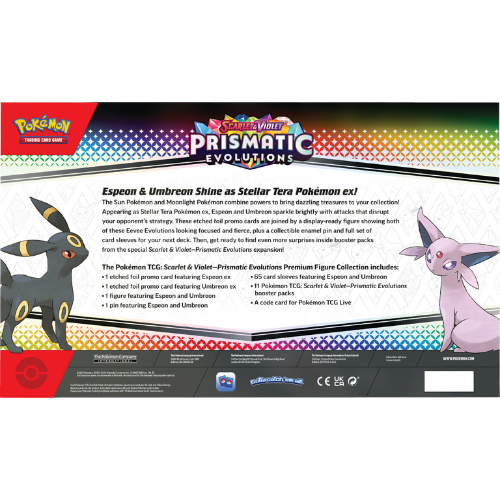 Pokémon TCG: Scarlet & Violet 8.5: Prismatic Evolutions: Premium Figure Collection