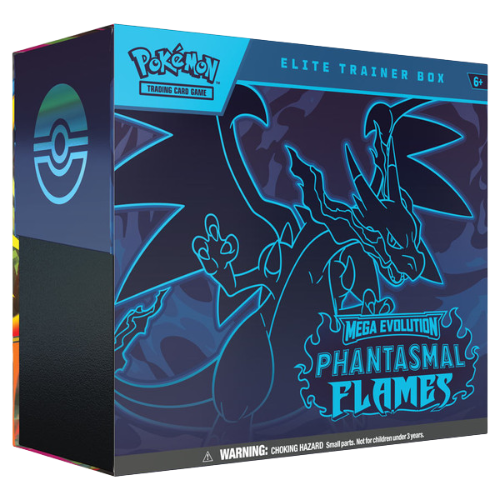 Pokémon TCG: Mega Evolution 2: Phantasmal Flames: Elite Trainer Box (Presale) - Est. Nov 14, 2025