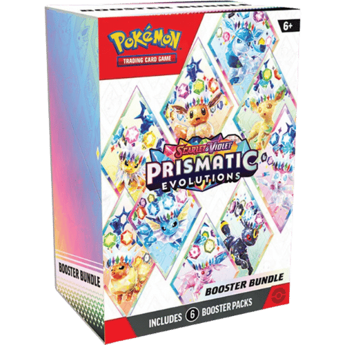 Scarlet & Violet: Prismatic Evolutions Booster Bundle (6 Packs)