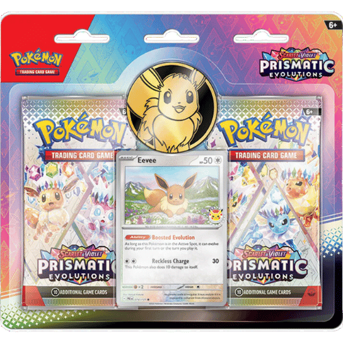 Scarlet & Violet: Prismatic Evolutions 2-Pack Blister