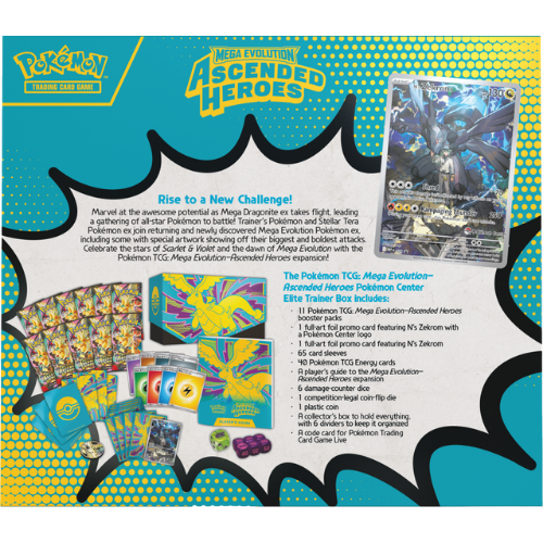 Pokémon TCG: Mega Evolution 2.5: Ascended Heroes: Pokémon Center Elite Trainer Box (Exclusive) (Presale) - Est. Feb 20, 2026
