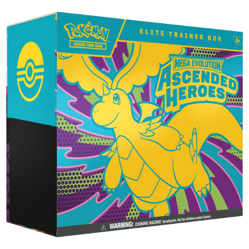 Pokémon TCG: Mega Evolution 2.5: Ascended Heroes: Elite Trainer Box (Presale) - Est. Feb 20, 2026