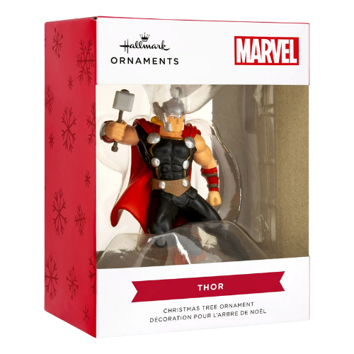 Hallmark Ornament (Marvel Thor With Mjolnir)