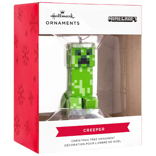 Hallmark Minecraft Creeper Christmas Ornament