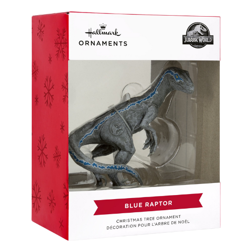Hallmark Jurassic World Blue the Velociraptor Christmas Ornament