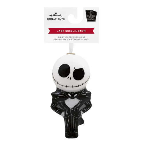Hallmark Ornament (Disney Tim Burton's The Nightmare Before Christmas Jack Skellington Decoupage)