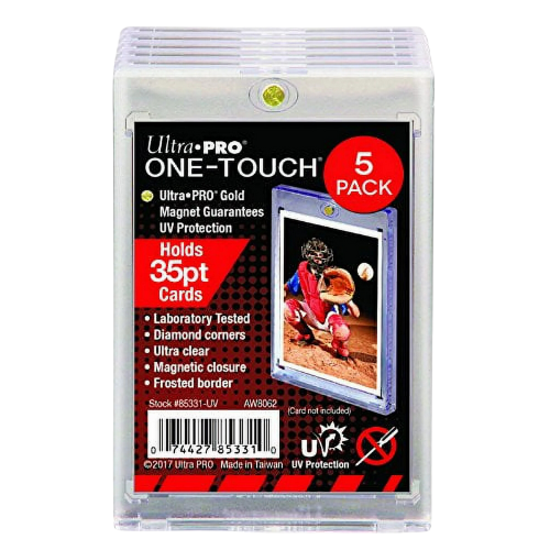 Ultra Pro ONE-Touch Magnetic Trading Card Holder (Pack of 5) 35pt