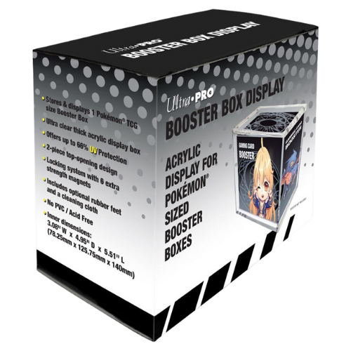 Acrylic Booster Box Display for Pokémon – Metro's Ultimate TCG