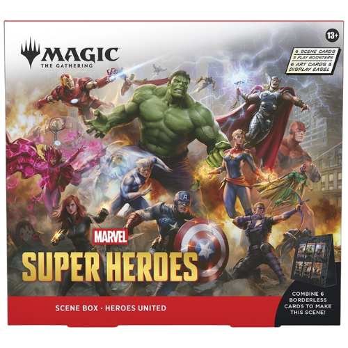 Marvel Super Heroes Scene Box - Heroes United