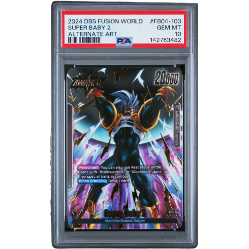 2024 DRAGON BALL SUPER CARD GAME FUSION WORLD ULTRA LIMIT FB04-103 BABY VEGETA/SUPER BABY 2 ALTERNATE ART