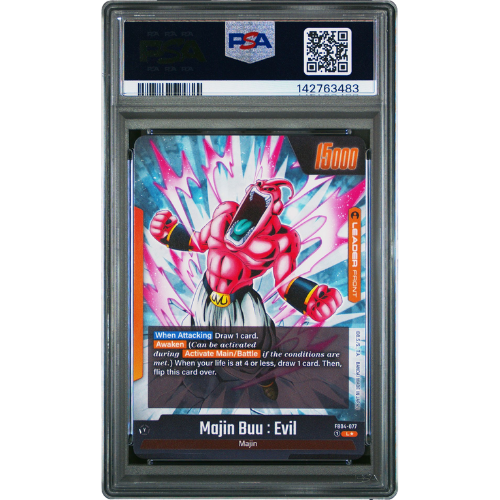 2024 DRAGON BALL SUPER CARD GAME FUSION WORLD ULTRA LIMIT FB04-077 MAJIN BUU : EVIL ALTERNATE ART
