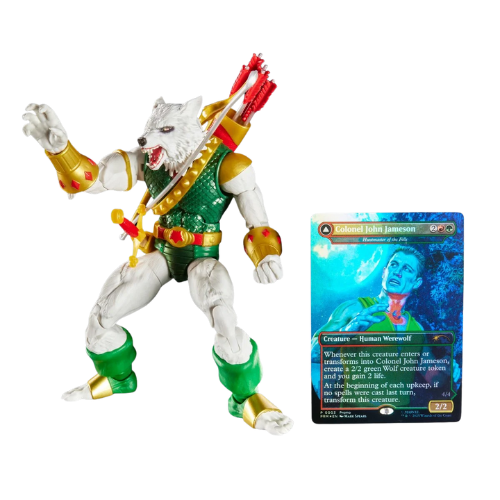 Spider-Man Marvel Legends Magic: The Gathering Man-Wolf 6-Inch Action Figure and Card (Presale) - Est. Nov 2025