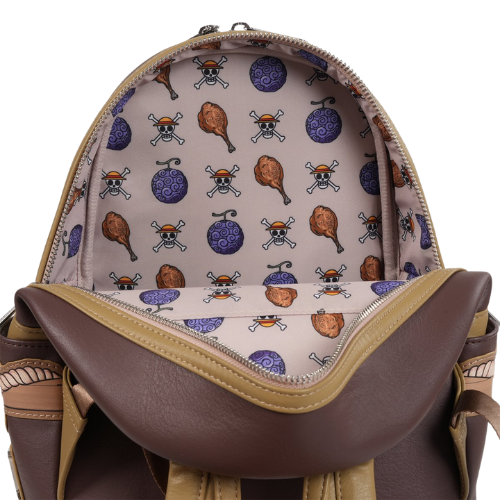 One Piece Wanted Dead or Alive Monkey D. Luffy Mini-Backpack - Entertainment Earth Exclusive