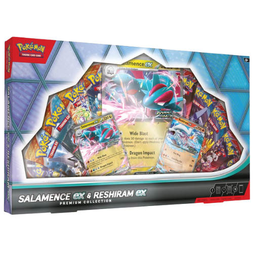 Pokémon TCG: Salamence ex / Reshiram ex Premium Collection (Presale) - Oct 10, 2025