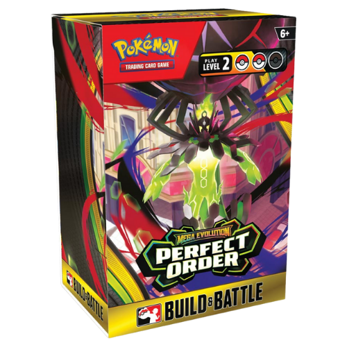 Pokémon TCG: Mega Evolution 3: Perfect Order: Build & Battle Box Display (10) (Presale) - Est. Apr 20, 2026