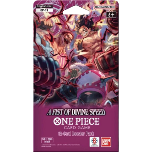 A Fist of Divine Speed Sleeved Booster Pack