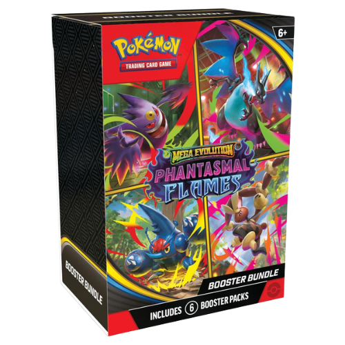 Pokémon TCG: Mega Evolution 2: Phantasmal Flames: Booster Bundle (Presell) - Nov 14, 2025