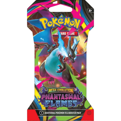 Pokémon TCG: Mega Evolution 2: Phantasmal Flames: Sleeved Booster (Presale) - Est. Nov 14, 2025