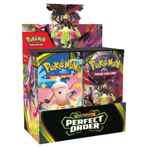 Pokémon TCG: Mega Evolution 3: Perfect Order: Enhanced Booster Display (Presale0 - Est. Mar 27, 2026