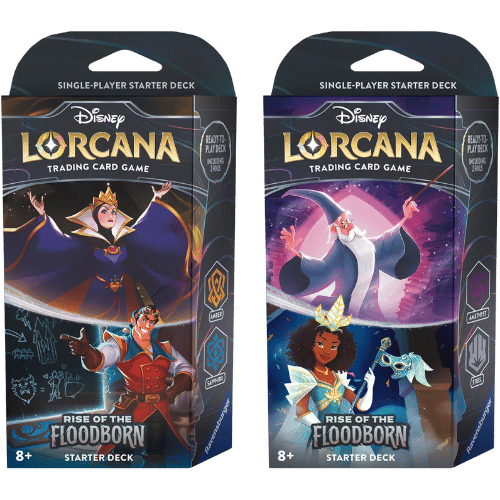 Disney Lorcana: Rise of the Floodborn Starter Deck [Set of 2]